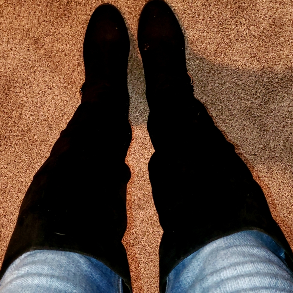 Knee High black boots
